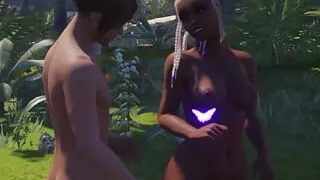 Wild life Aboriginal Hunting sex scene