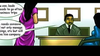 Savita Bhabhi Episode 8 - The Interview - Indian 3D Porn Comics