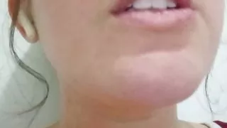 in the bathroom masturbating, his step father waits outside