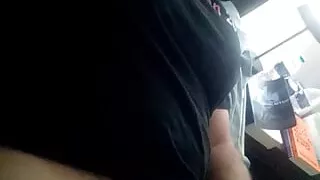 Cute Transwoman jerks until a huge load!