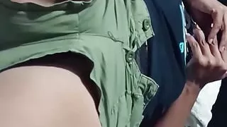 My gets wet when I touch the disgusting old man