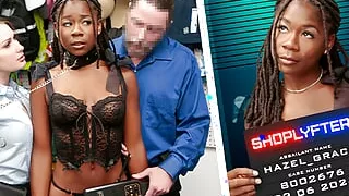 Hazel Thinks She Can Make A Quick Getaway After She Shoplifts From The Store