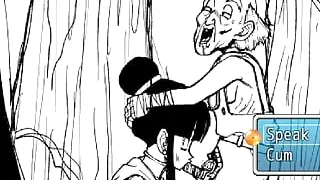Kamesutra Dbz Erogame 5 Sucking His Old Neighbor's Dick