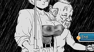 Kamesutra Dbz Erogame 8 Stuck with a Horny Old Man