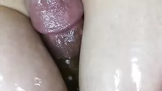 I Give My Stepbro a Good Boob Job with My Oily Body Till He Cums