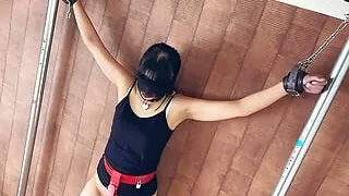 Red Leather Masturbation Panties