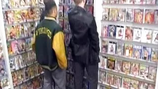 Pretty German blonde fucked and sprayed by several dudes