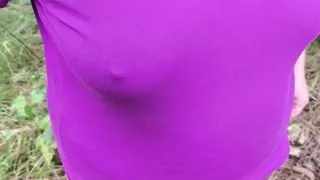 strip naked in the truck parking lot to slap tits