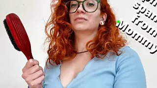 pov spanks and sph from mommy for masturbating your tiny penis - full video on Veggiebabyy Manyvids