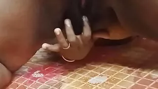 Indian Anty Scene in Bed Room