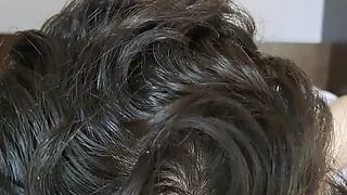 Masked Qitty Having Fun Reverse Cowgirl Riding Student Coleague After Blowjob Cumshot on Big Ass