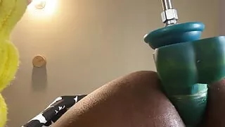 Fuck Machine Pounding Big Black Ass