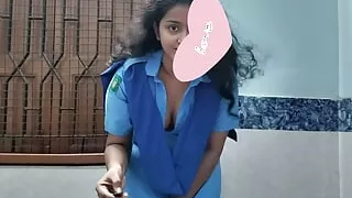18+ School Girl Shraddha First time ANAL Sex and Loud Moaning