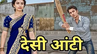 Desi Indian aunty fucked when friend is not at home (Hindi sex)