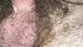 Travis Plays With His Precum and Rubs His Cum in His Bush