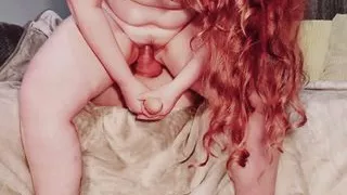 Amateur videos  Amazon Pegging and double dildo