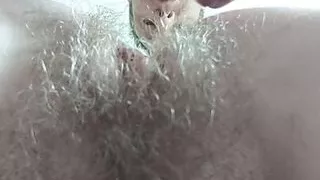 Hairy Pussy Doggystyle Fuck & Creampie