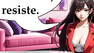 Spanish JOI - Are You the Gay Friend? Don't if you want to go to the party with her friends...