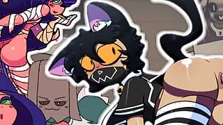 Touching The WIlly Of A FEMBOY!!! - Halloween Harem