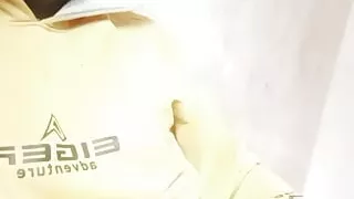 what if Shaking his dick wears a yellow jacket