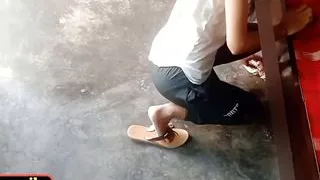 The Maid Gets Her Pussy Fucked Hard for Stealing a Gold Chain From Her Owner's House