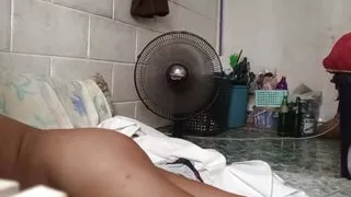 Young Chubby Street Slut Sucking Ugly Small Asian Dick and Dogging