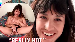 Ersties - Constantina Spanks Her Tight Ass Before Fingering Herself