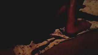 Village wife chithing husband