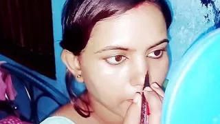 Slim sexy Bhabhi fucked hard by her devar in the bathroom