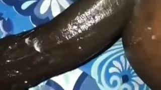 Young black slut anal bbc