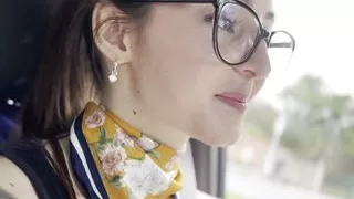 My passenger pay me with his cock and milk