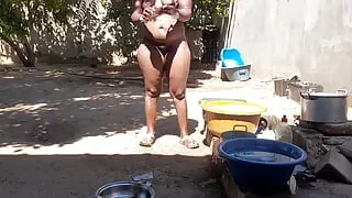 These Women Have No Sense Cheating on Their Husbands and Washing Dishes at Their Lover's House