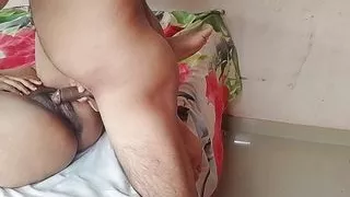 Kerala village girl gets massaged by her boyfriend with his penis at her house