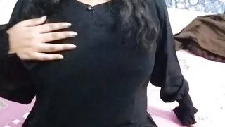 Indian Muslim wife cheating on her husband with her step-brother