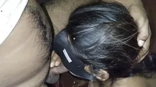 Sperm ejaculation in mouth