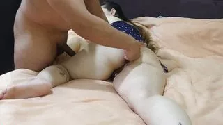 Curious Goddess - He was going to eat my hot blonde wife's ass but I can't stand her tight pussy