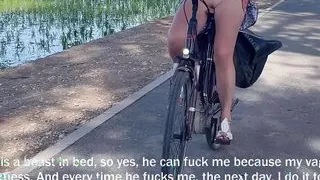 My husband has a new cock