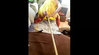 Diana Sweeps Up the Ass