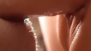 My wife's tight pussy is getting wider by the minute