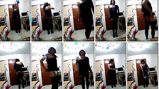 Joselynne Cd In Nigth Dress With Stockings And Heels Cam Part 1