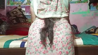 Kajal turned sister-in-law's pussy red