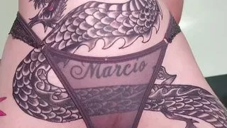 I showed my new lingerie to be if you approve