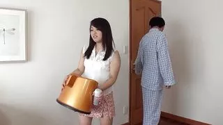 Curvy Japanese Teen Get Deep Creampie at Uncensored Massage Sex