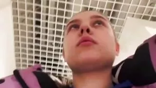 Extreme Blowjob in the public on webcam