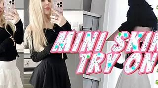 Mini Skirt Try On - Trying all my mini skirts! TRY ON HAUL