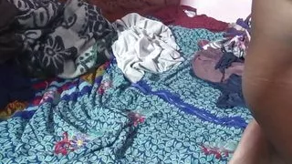 Aunty made a cottage and fucked