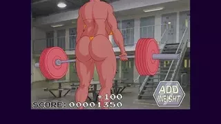 Adult Game Power Lifting in MNF Prison