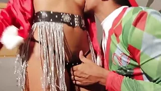 Jayla Foxx Fucked Before Christmas Party