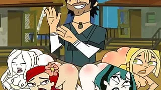 Total Drama Island - Butt Spank and Happy Sexy MILFs Part5