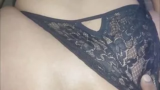 Thick penis penetrating the ass